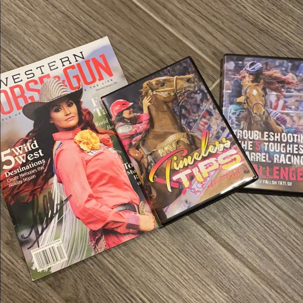 Fallon Taylor *SIGNED Mag & Training DVDs
